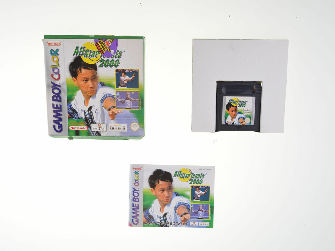 All Star Tennis 2000 - Gameboy Color Games [Complete]