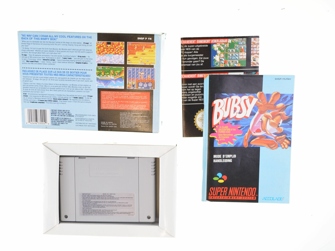 Bubsy - Super Nintendo Games [Complete] - 5