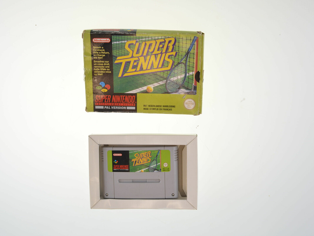 Super Tennis - Super Nintendo Games [Complete]