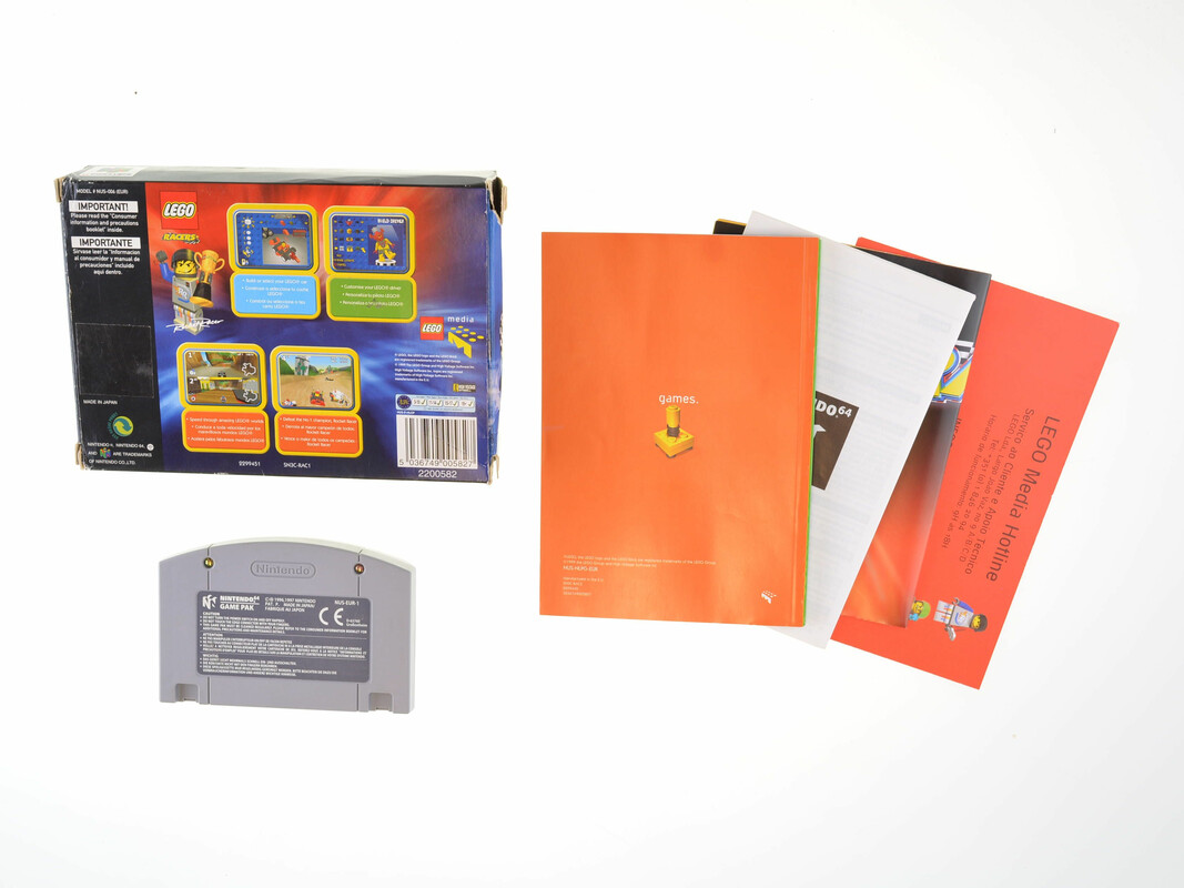 Lego Racers - Nintendo 64 Games [Complete] - 2