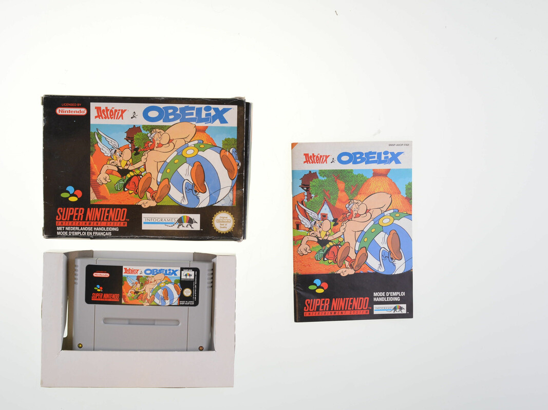 Asterix & Obelix - Super Nintendo Games [Complete]