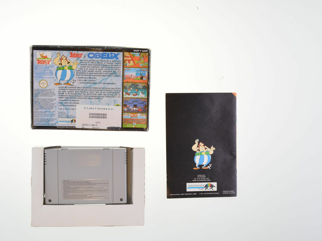 Asterix & Obelix - Super Nintendo Games [Complete] - 4