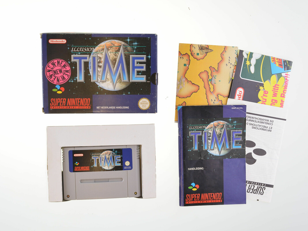 Illusion of Time - Super Nintendo Games [Complete]