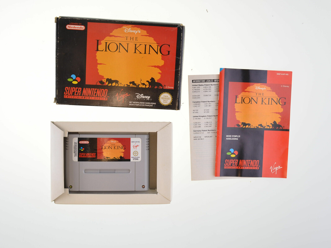 Lion King - Super Nintendo Games [Complete]