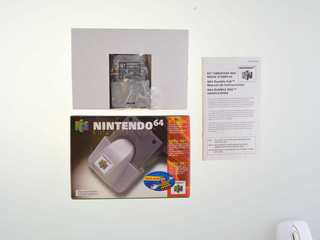 Nintendo 64 Rumble Pack [Complete] - Nintendo 64 Hardware