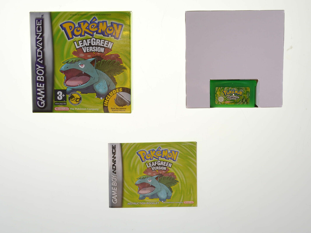 Pokemon Leaf Green - Gameboy Advance Games [Complete]