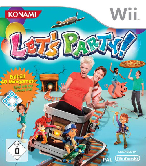 Let's Party! + Dance Mat (Complete) - Wii Hardware
