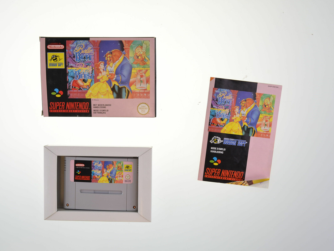 Belle en het Beest - Super Nintendo Games [Complete]