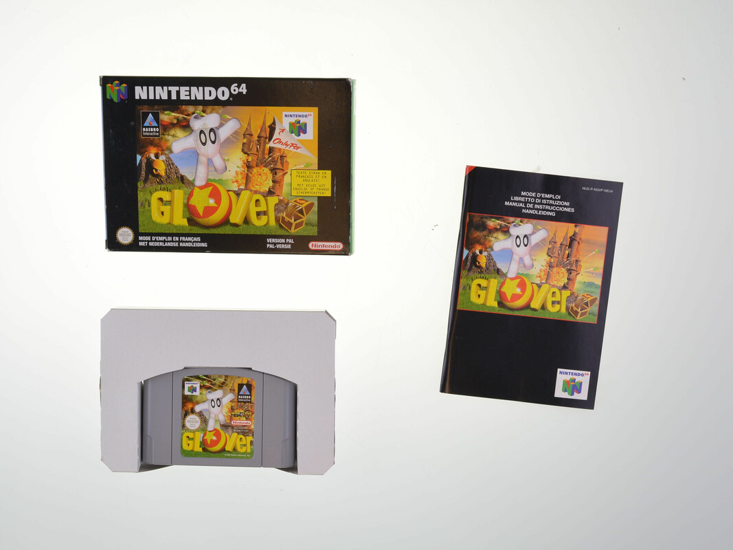 Glover - Nintendo 64 Games [Complete]