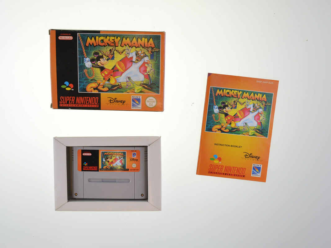Mickey Mania Kopen | Super Nintendo Games [Complete]