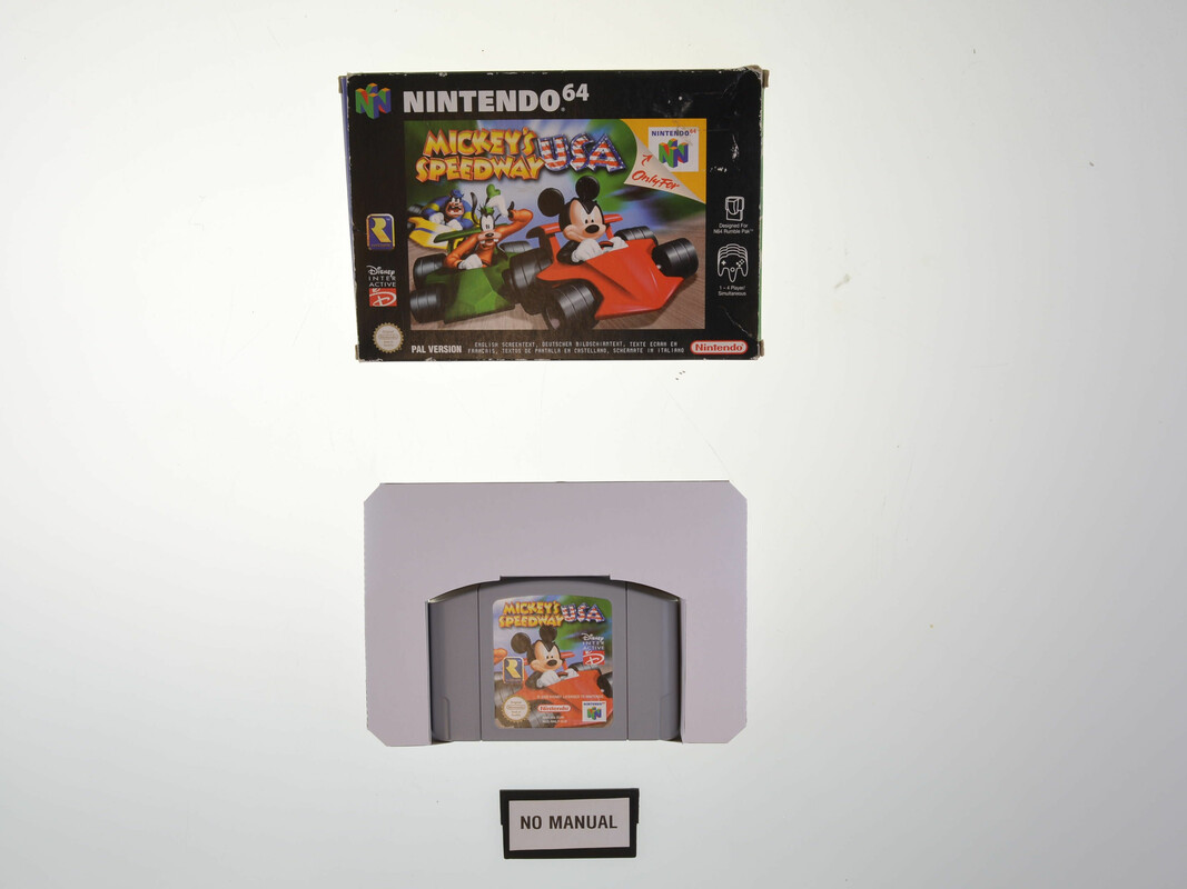 Mickey's Speedway USA - Nintendo 64 Games [Complete]