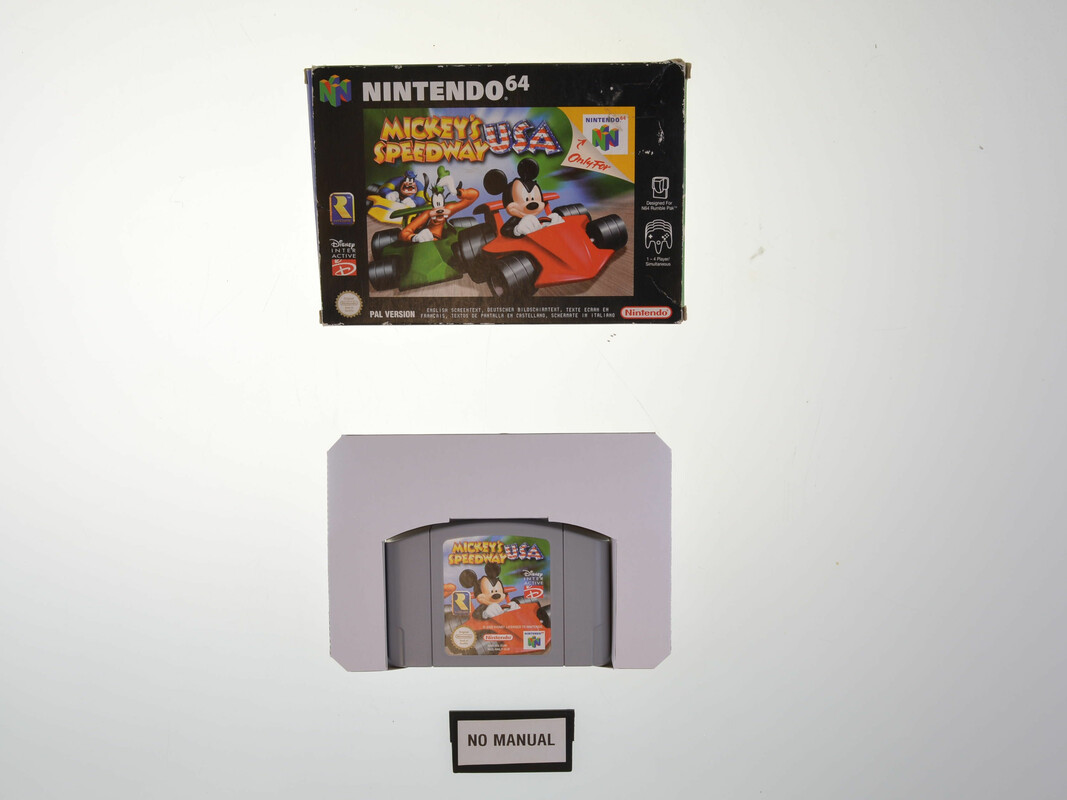 Mickey's Speedway USA - Nintendo 64 Games [Complete]