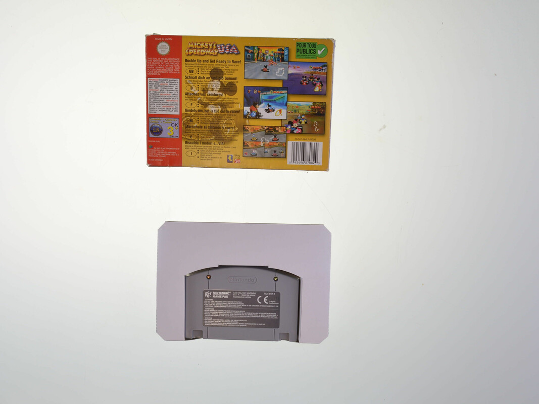 Mickey's Speedway USA - Nintendo 64 Games [Complete] - 6