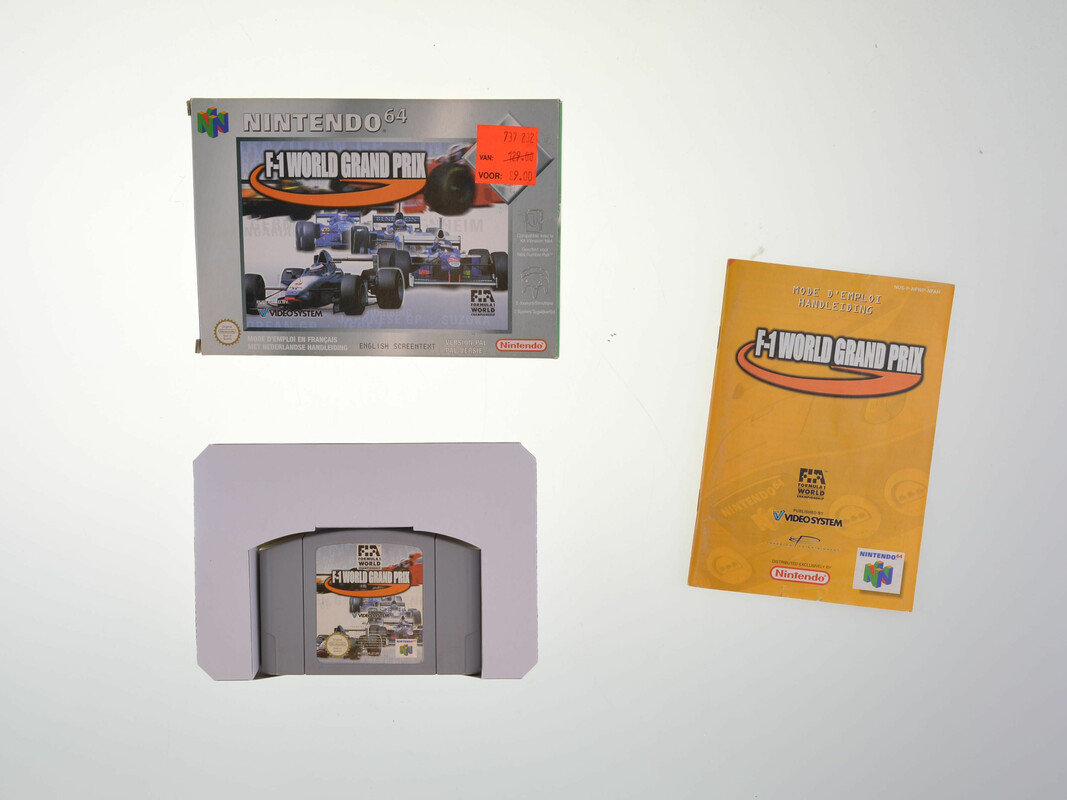 F-1 World Grand Prix (Player's choice) Kopen | Nintendo 64 Games [Complete]