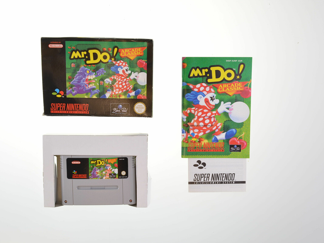 Mr. Do - Super Nintendo Games [Complete]