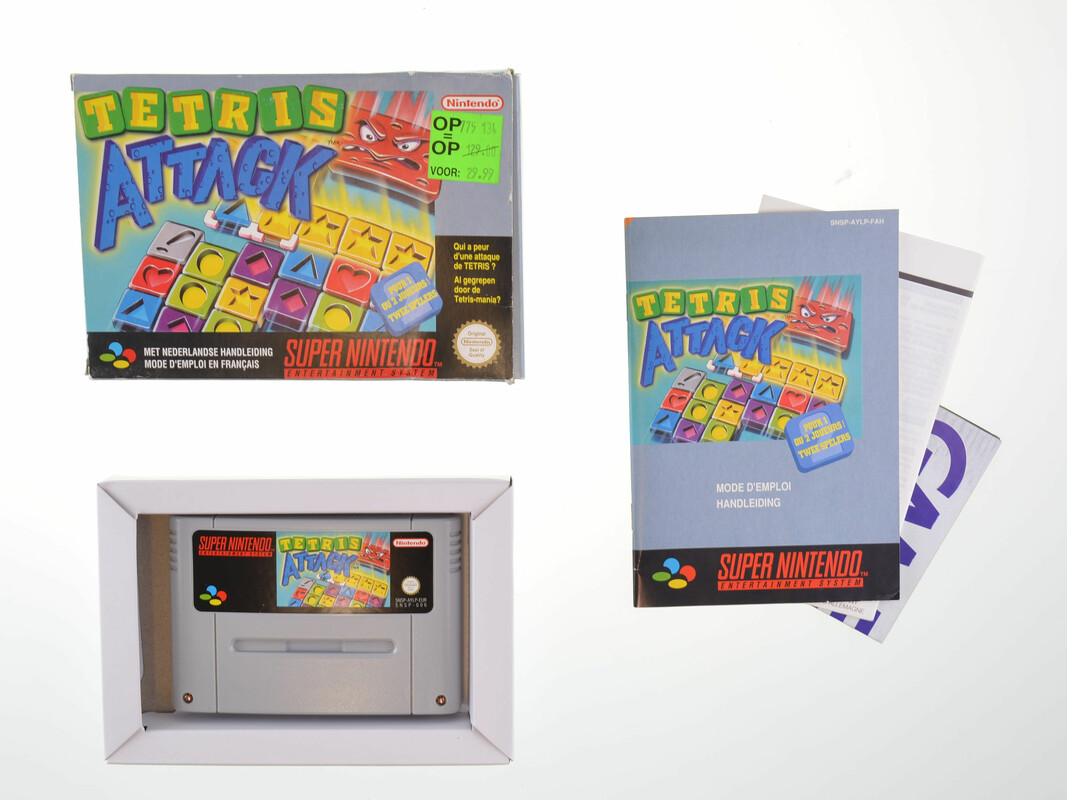 Tetris Attack - Super Nintendo Games [Complete]