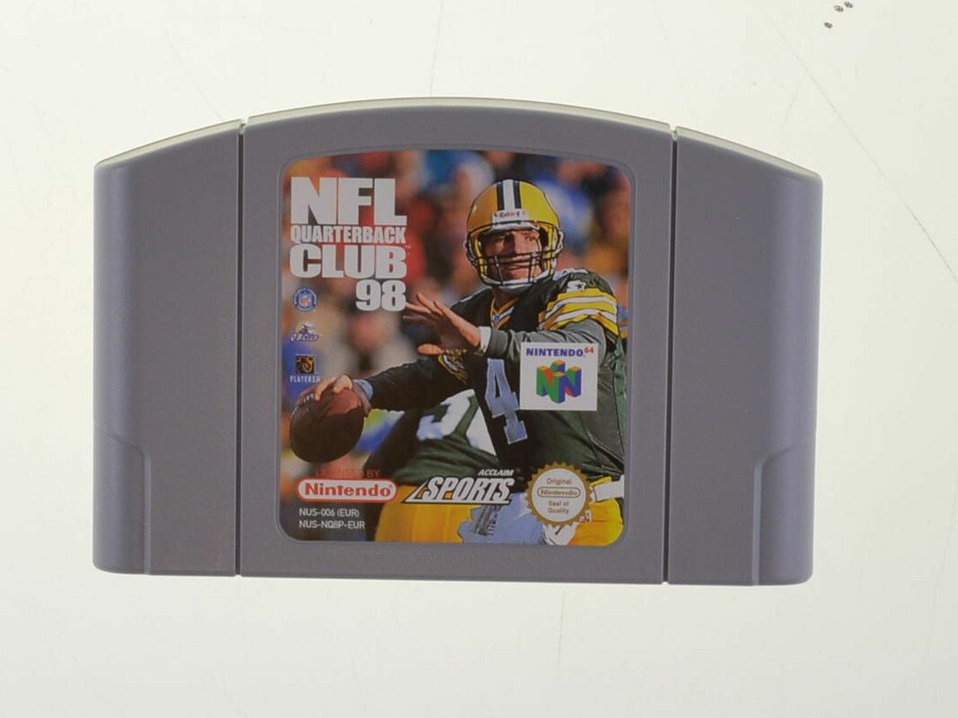 NFL Quarterback Club 98 - Nintendo 64 Games [Complete] - 2