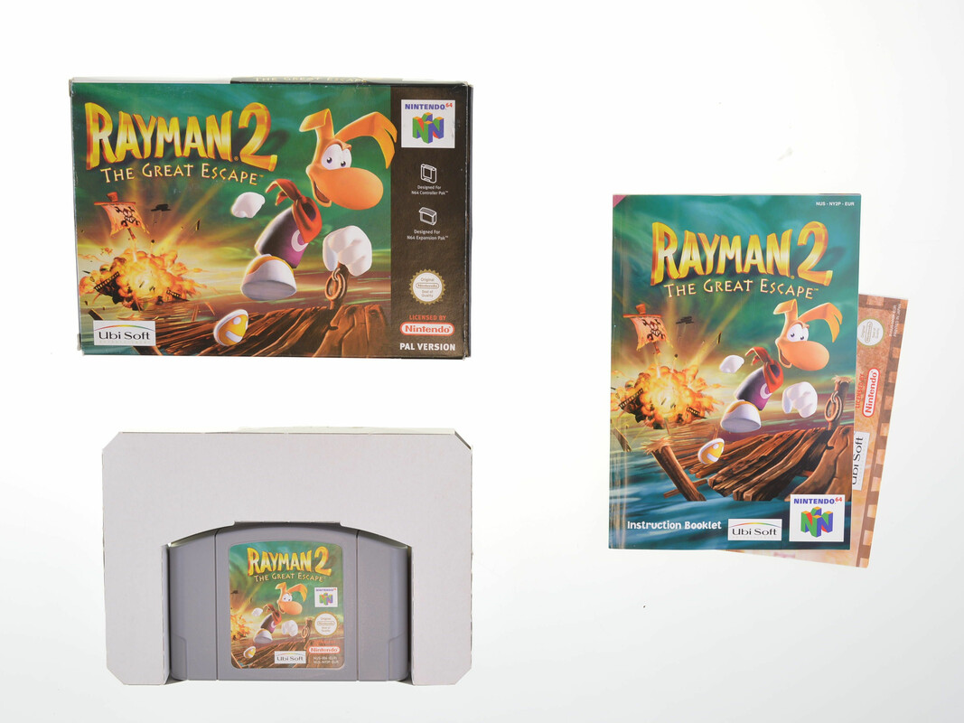 Rayman 2 The Great Escape - Nintendo 64 Games [Complete]