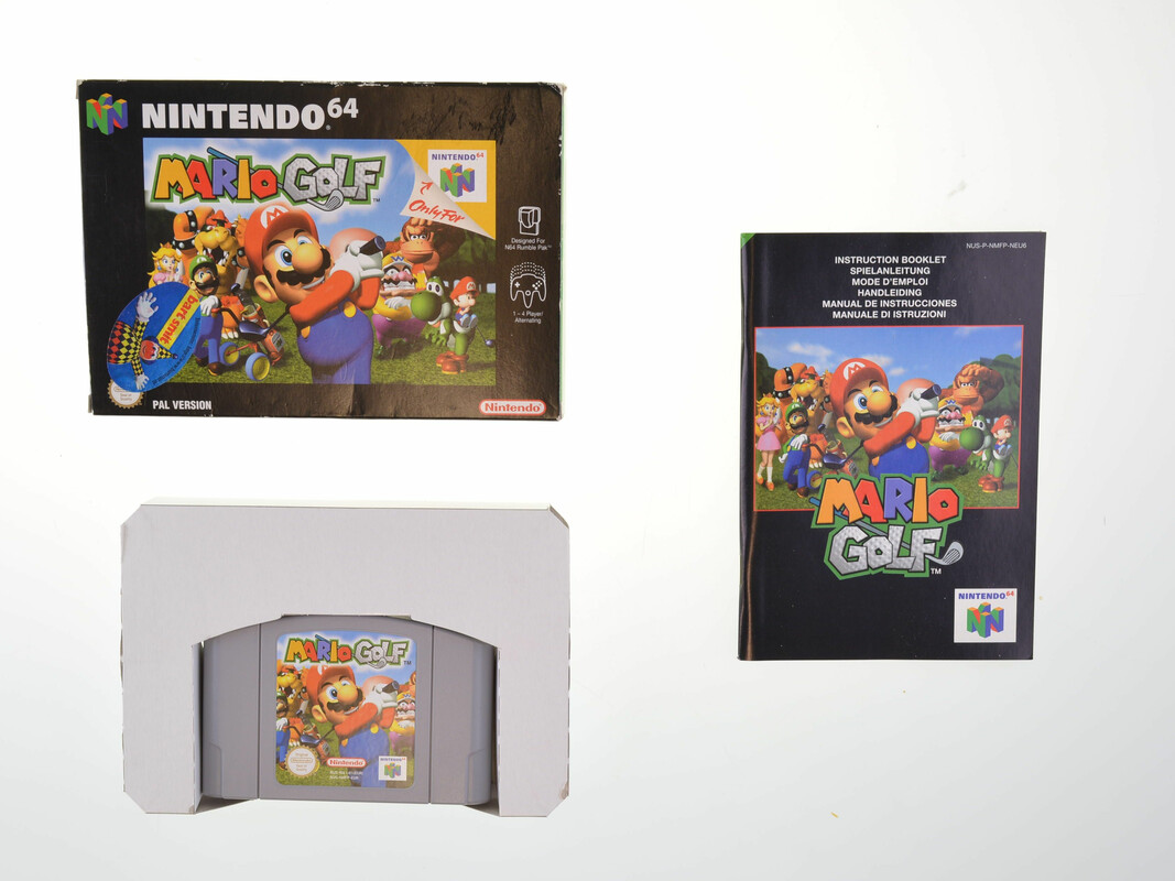 Mario Golf - Nintendo 64 Games [Complete]