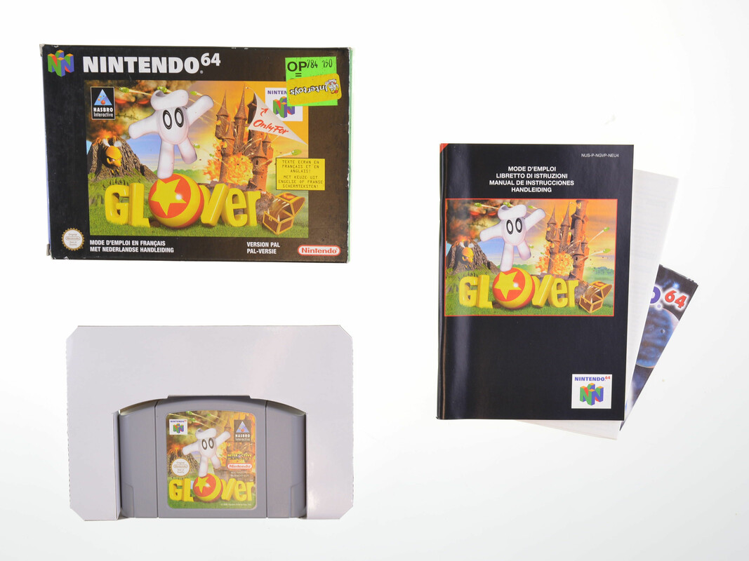 Glover - Nintendo 64 Games [Complete]