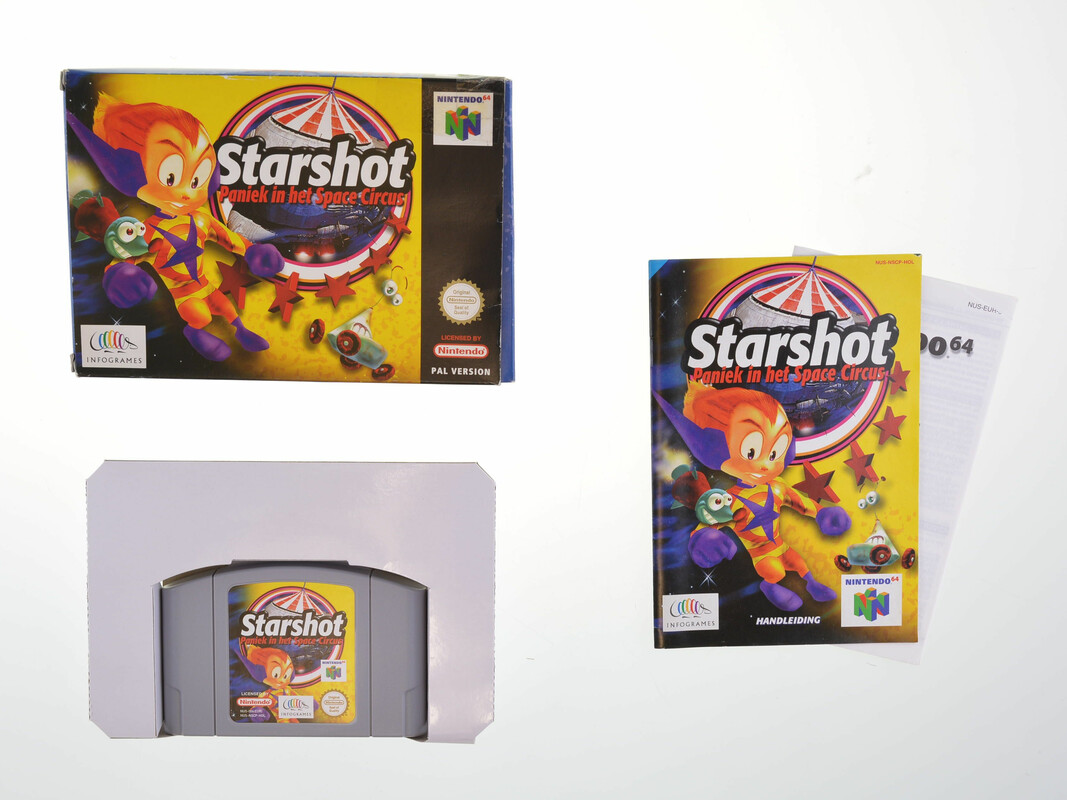 Starshot - Nintendo 64 Games [Complete]