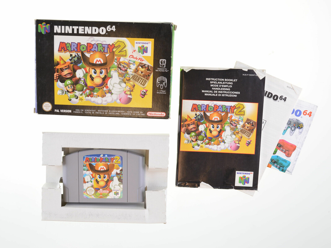Mario Party 2 - Nintendo 64 Games [Complete]