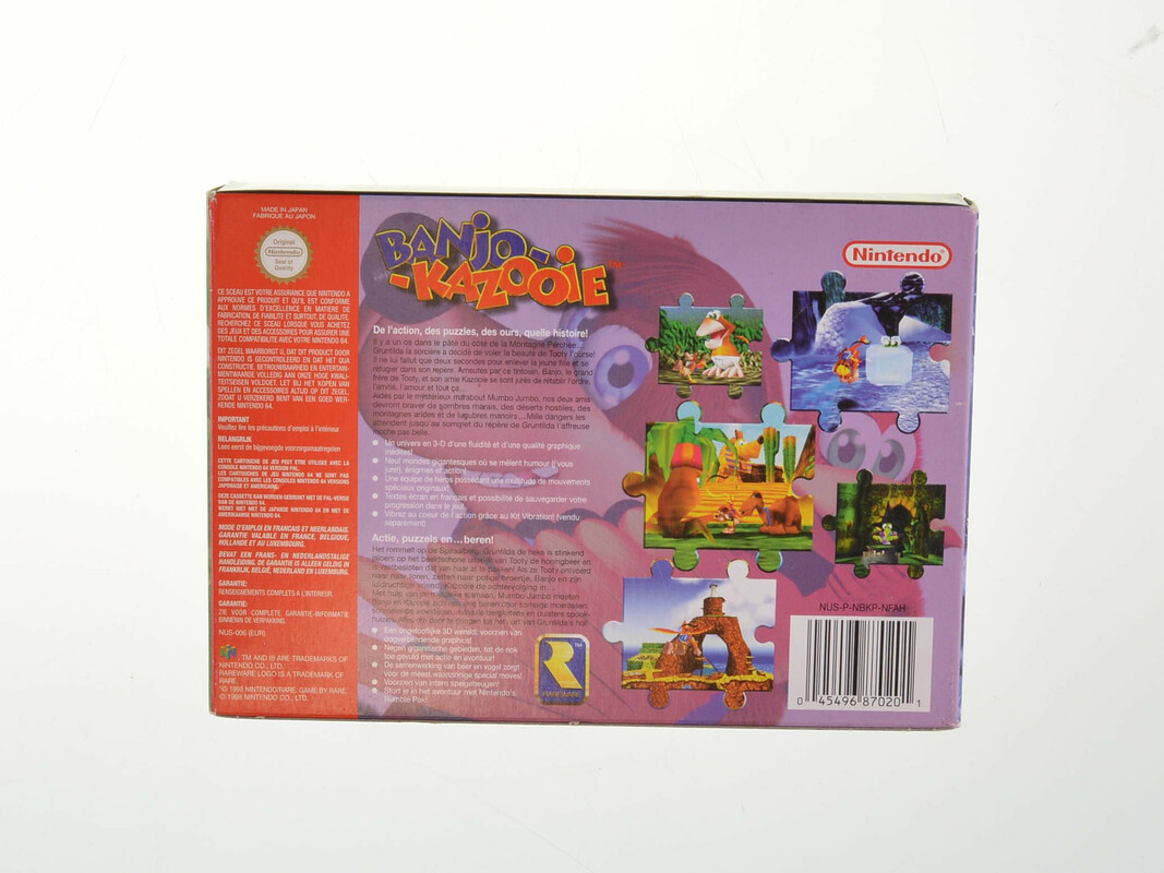 Banjo Kazooie - Nintendo 64 Games [Complete] - 3