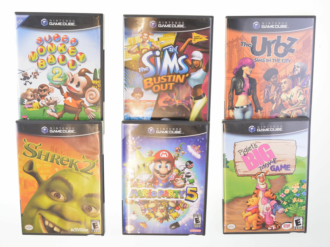 Setje van 6 Amerikaanse NTSC Gamecube Games - Gamecube Games
