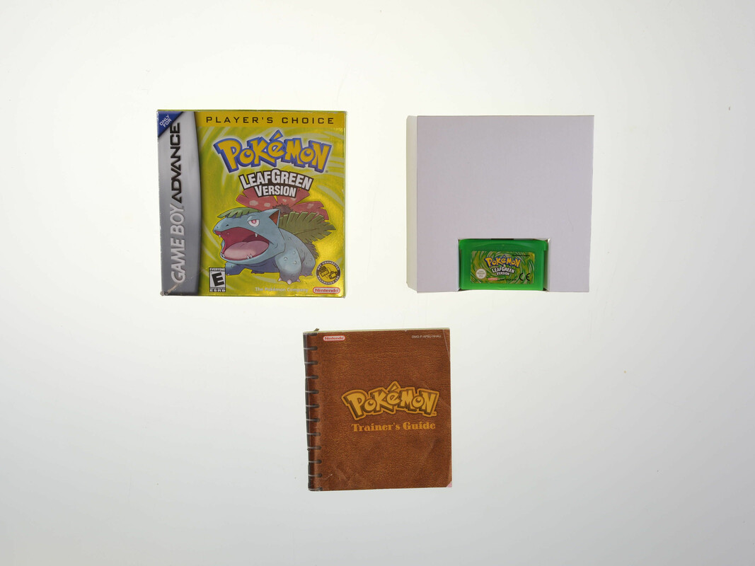 Pokemon Leaf Green - Gameboy Advance Games [Complete]