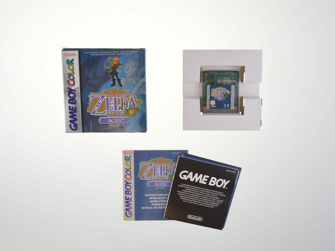 The Legend of Zelda Oracle of Ages - Gameboy Color Games [Complete]