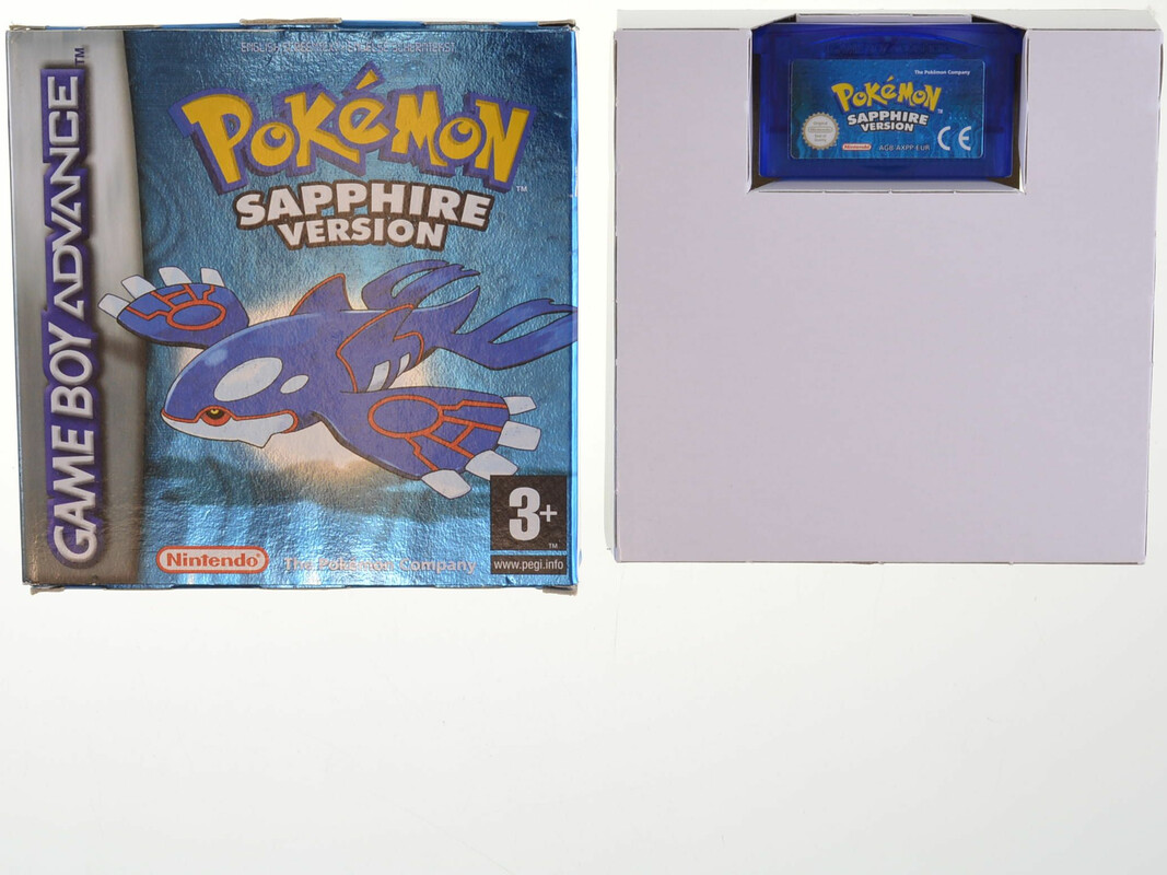 Pokemon Sapphire - Gameboy Advance Games [Complete]