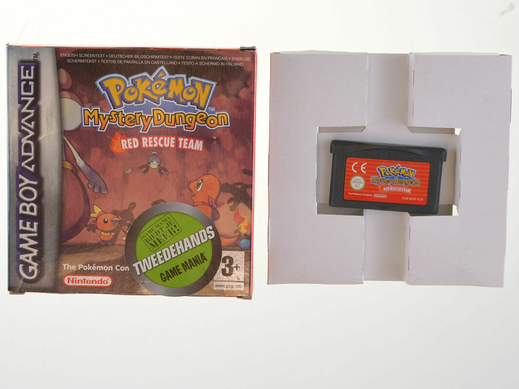 Pokemon Mystery Dungeon: Red Rescue Team - Gameboy Advance Games [Complete]