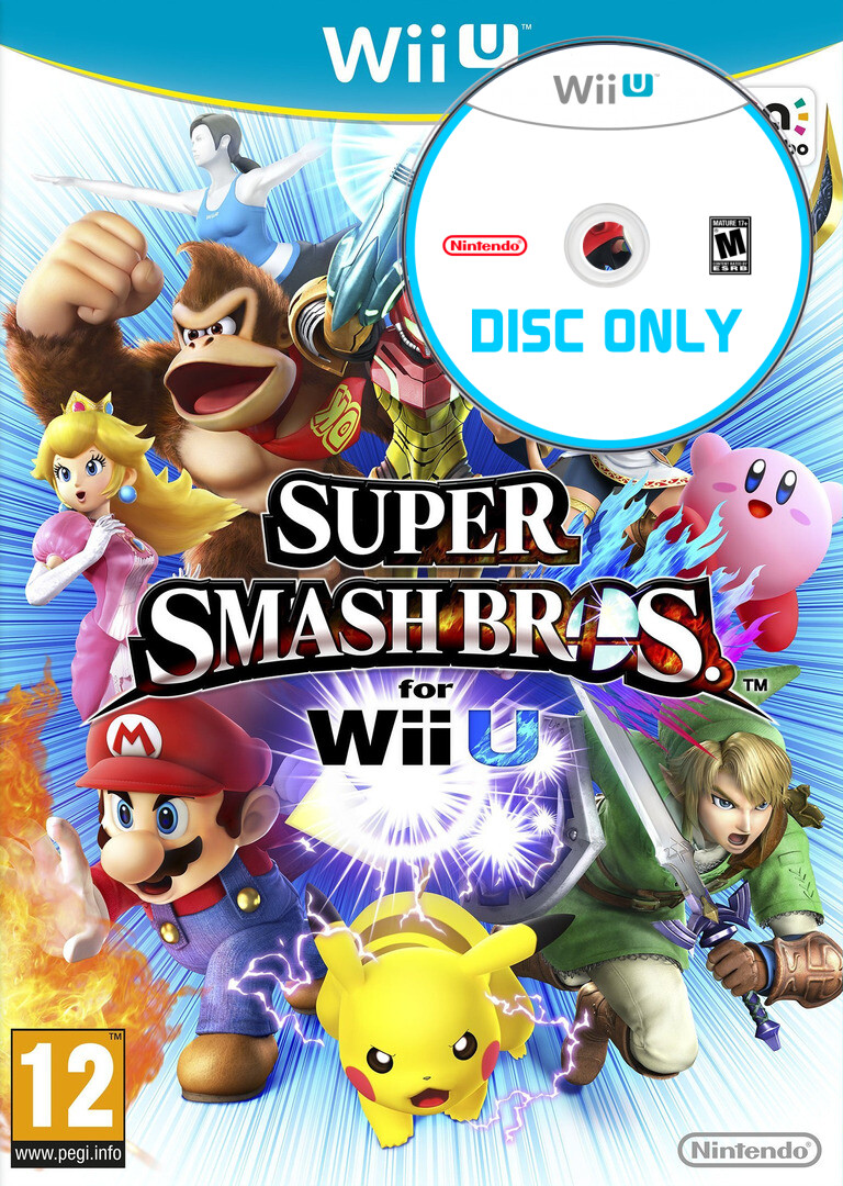 Super Smash Bros. for Wii U - Disc Only - Wii U Games