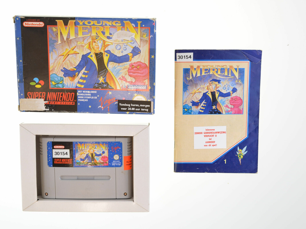 Young Merlin - Super Nintendo Games [Complete]
