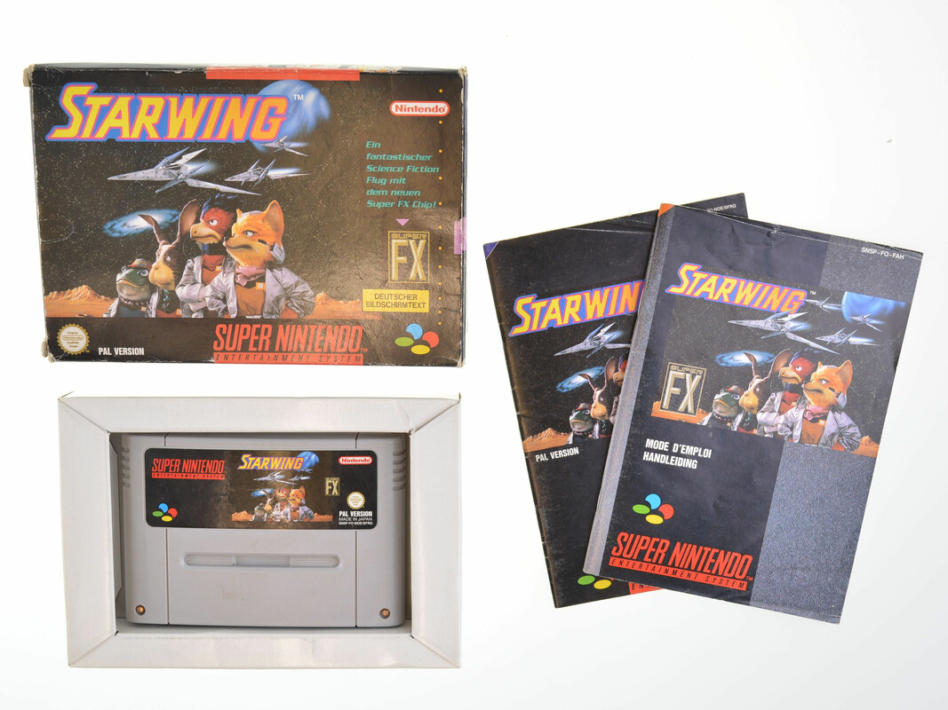 Starwing - Super Nintendo Games [Complete]