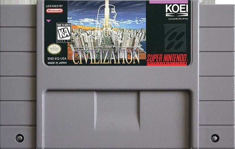 Sid Meier's Civilization (NTSC) - Super Nintendo Games