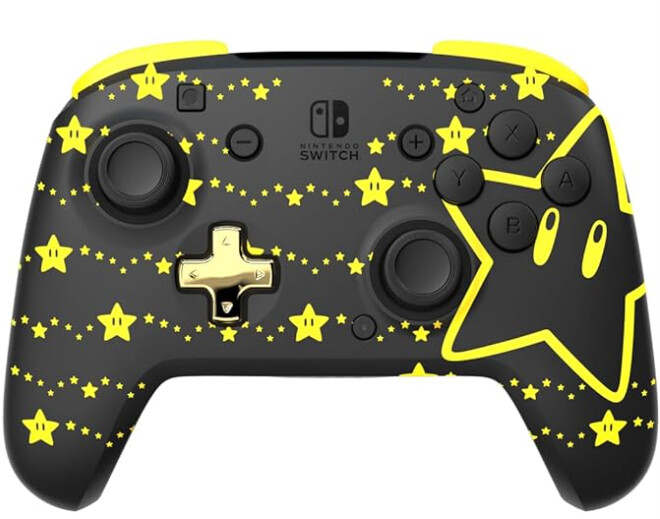 PDP Rematch Glow in the Dark Star Controller - Nintendo Switch Hardware