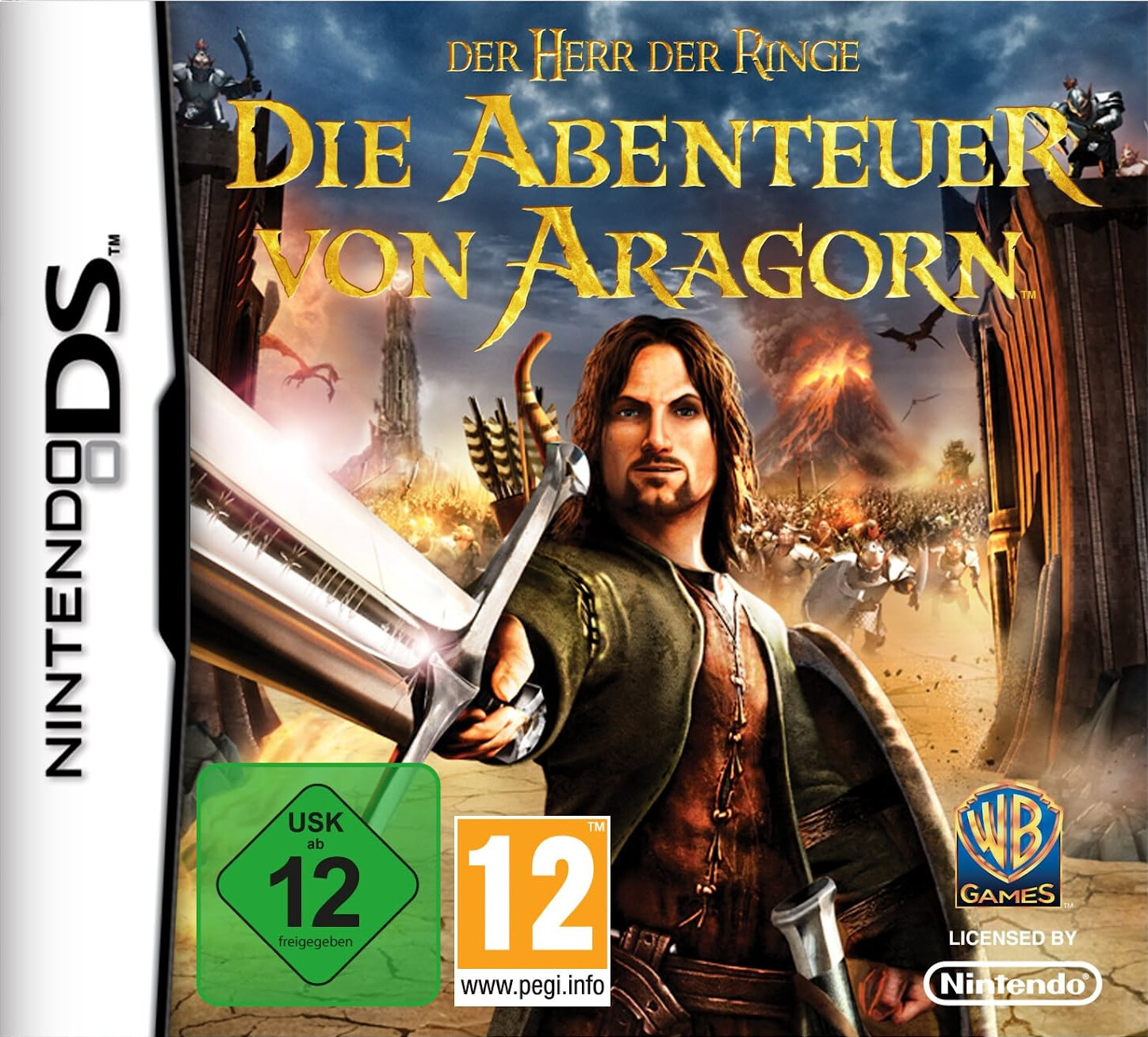The Lord of the Rings - Aragorn's Quest (German) - Nintendo DS Games