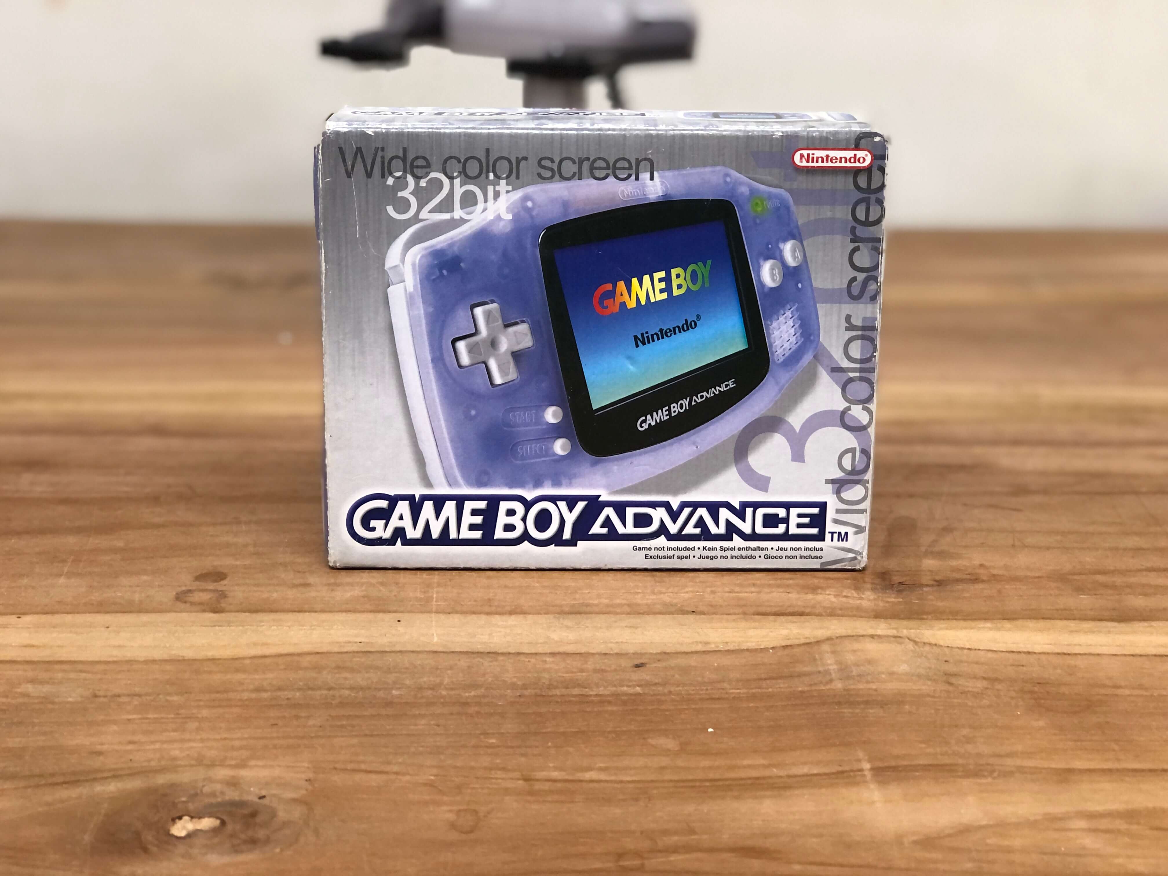 Gameboy Advance Transparent Blue [Complete] Kaufen | Gameboy Advance Hardware