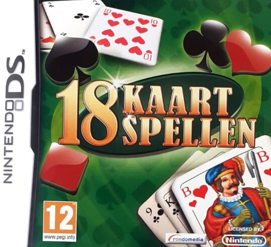18 Kaart Spellen - Nintendo DS Games