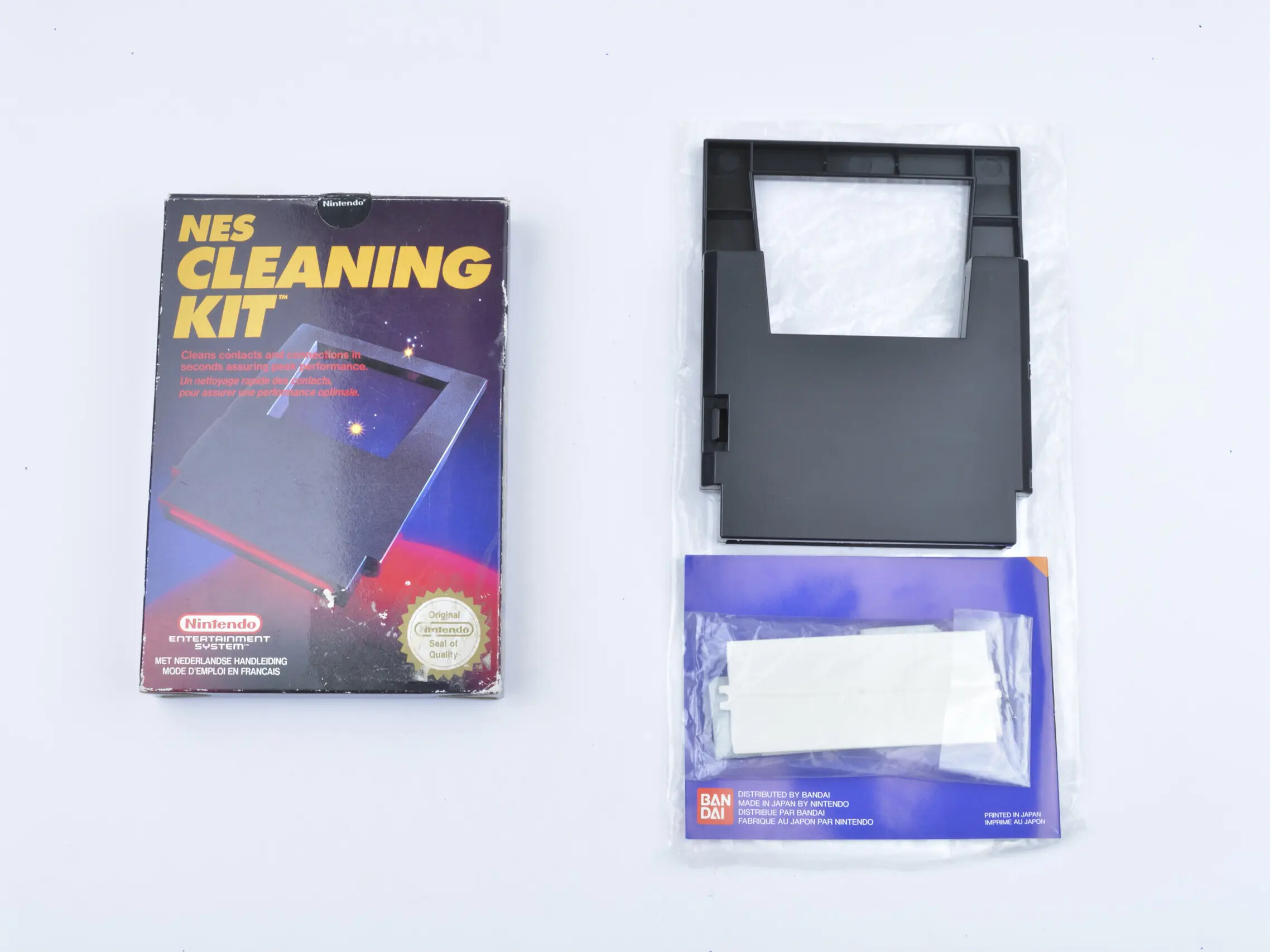 Nintendo NES Cleaning Cartridge [Complete] - Nintendo NES Hardware