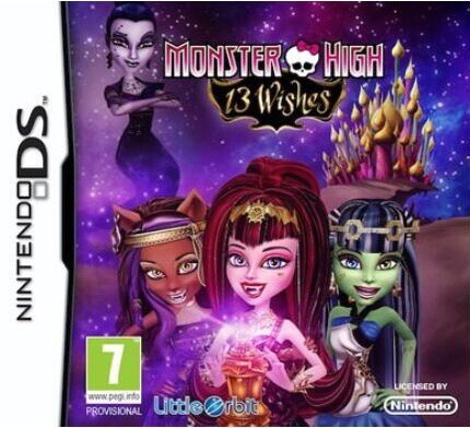 Monster High - 13 Wishes (French) - Nintendo DS Games