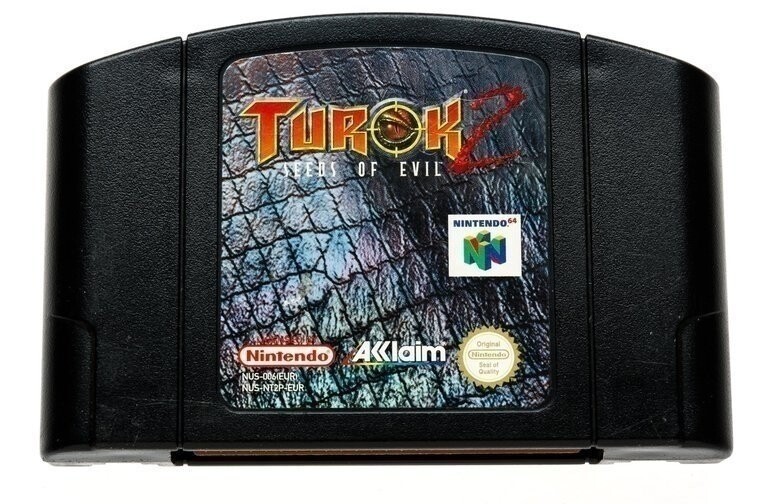 Turok 2 Seeds of Evil (German) - Nintendo 64 Games