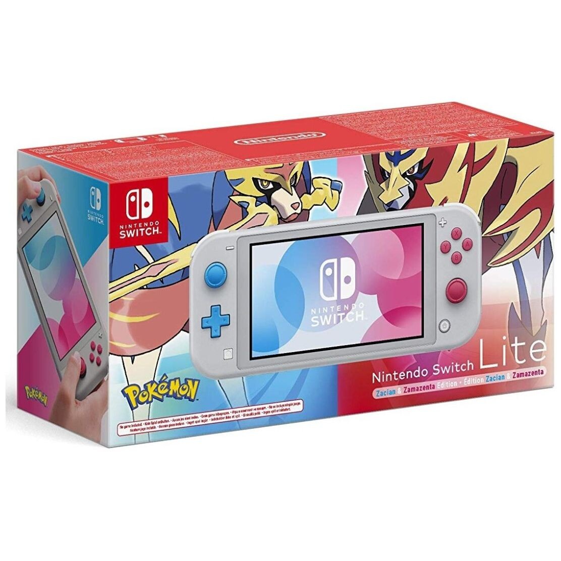 Nintendo Switch Lite Console Starter Pack - Zacian & Zamazenta Edition [Complete] - Nintendo Switch Hardware