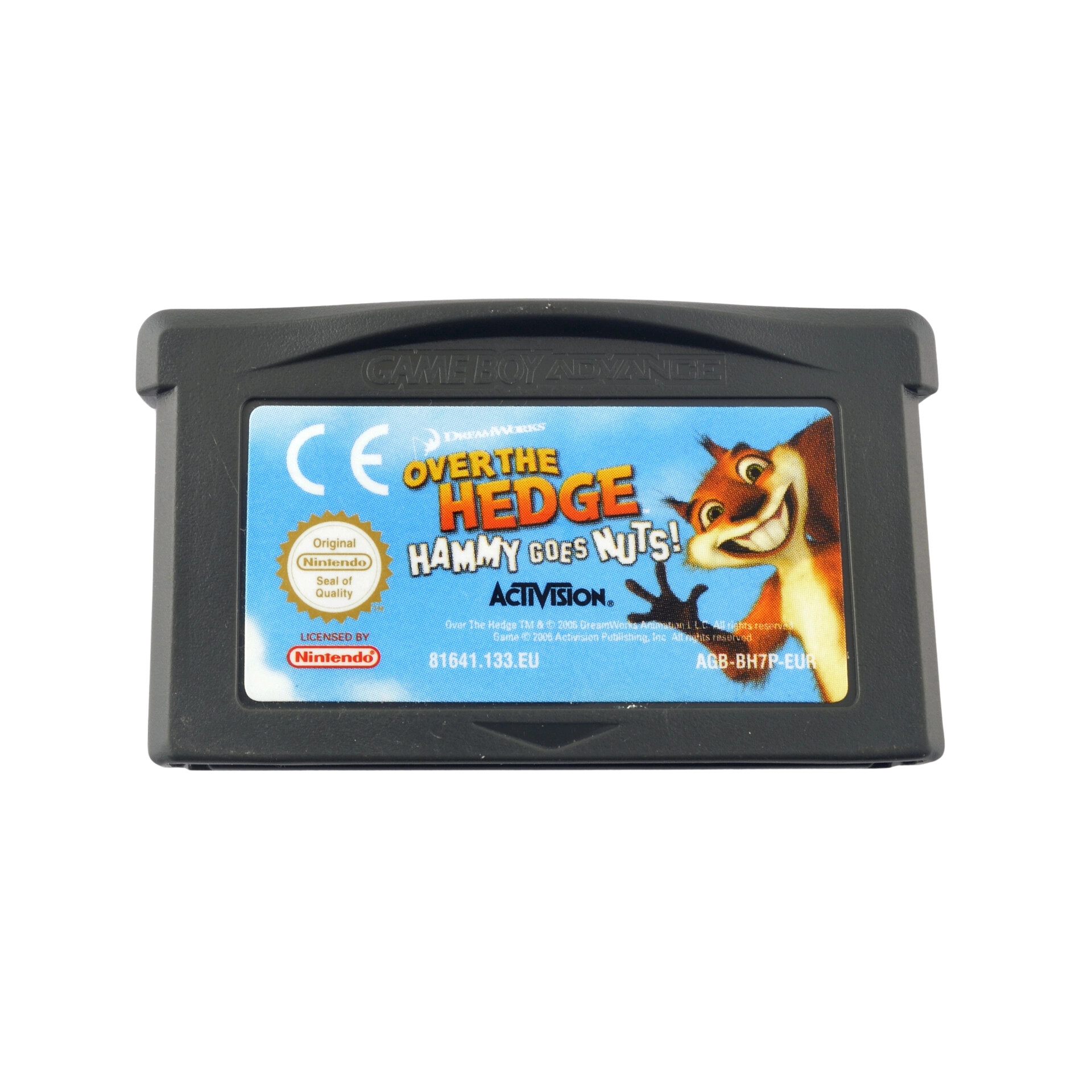 Over the Hedge Hammy Goes Nuts - Gameboy Advance Games