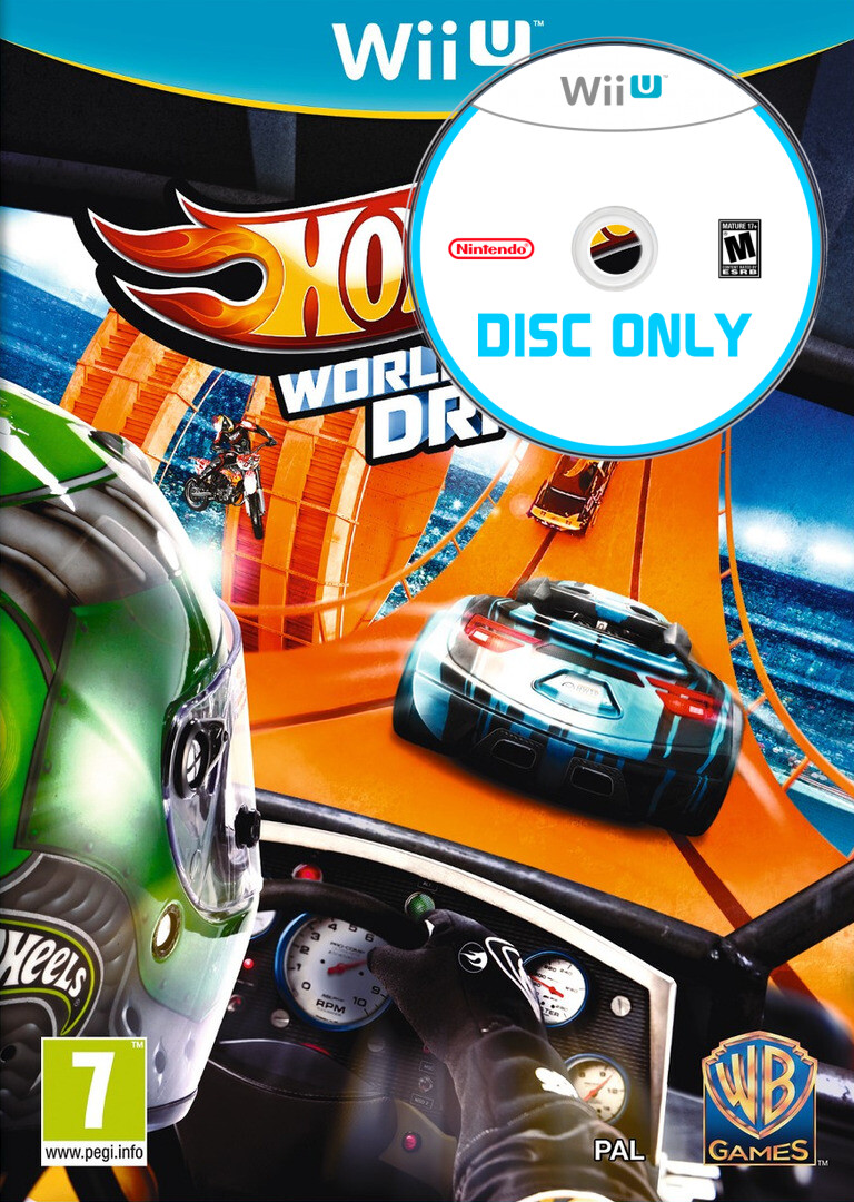 Hot Wheels: World's Best Driver - Disc Only - Wii U Games