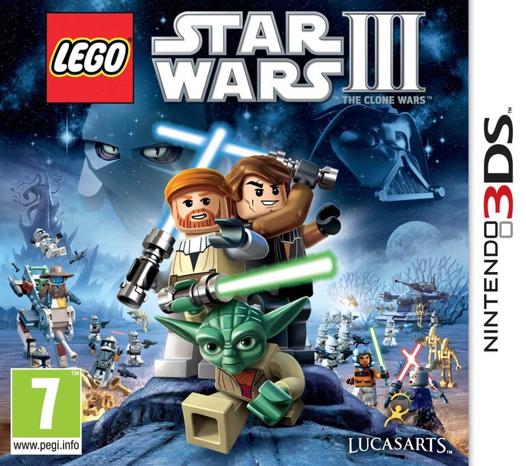 LEGO Star Wars III - The Clone Wars (German) - Nintendo 3DS Games