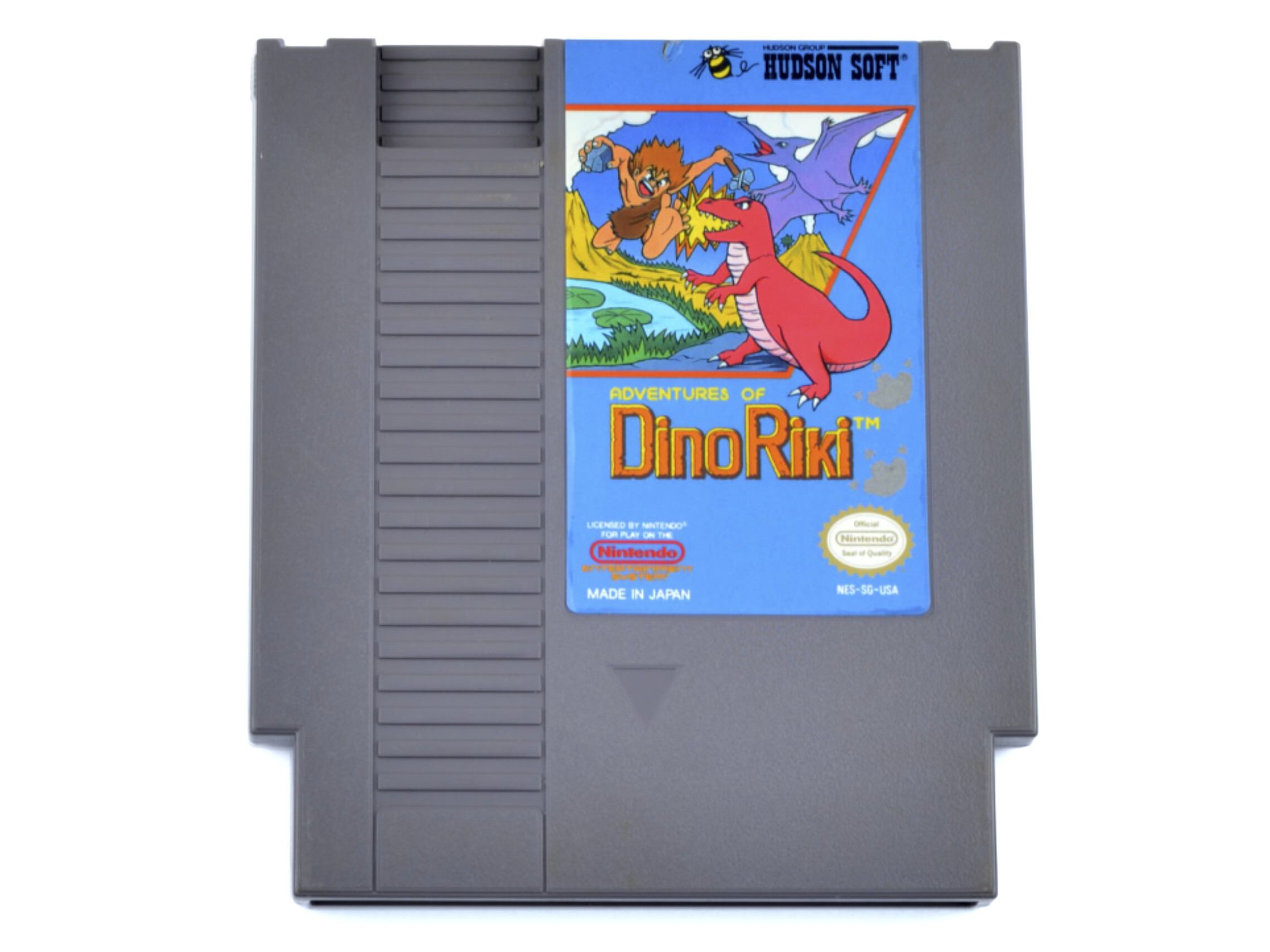 Adventures of Dino-Riki (NTSC) - Nintendo NES Games