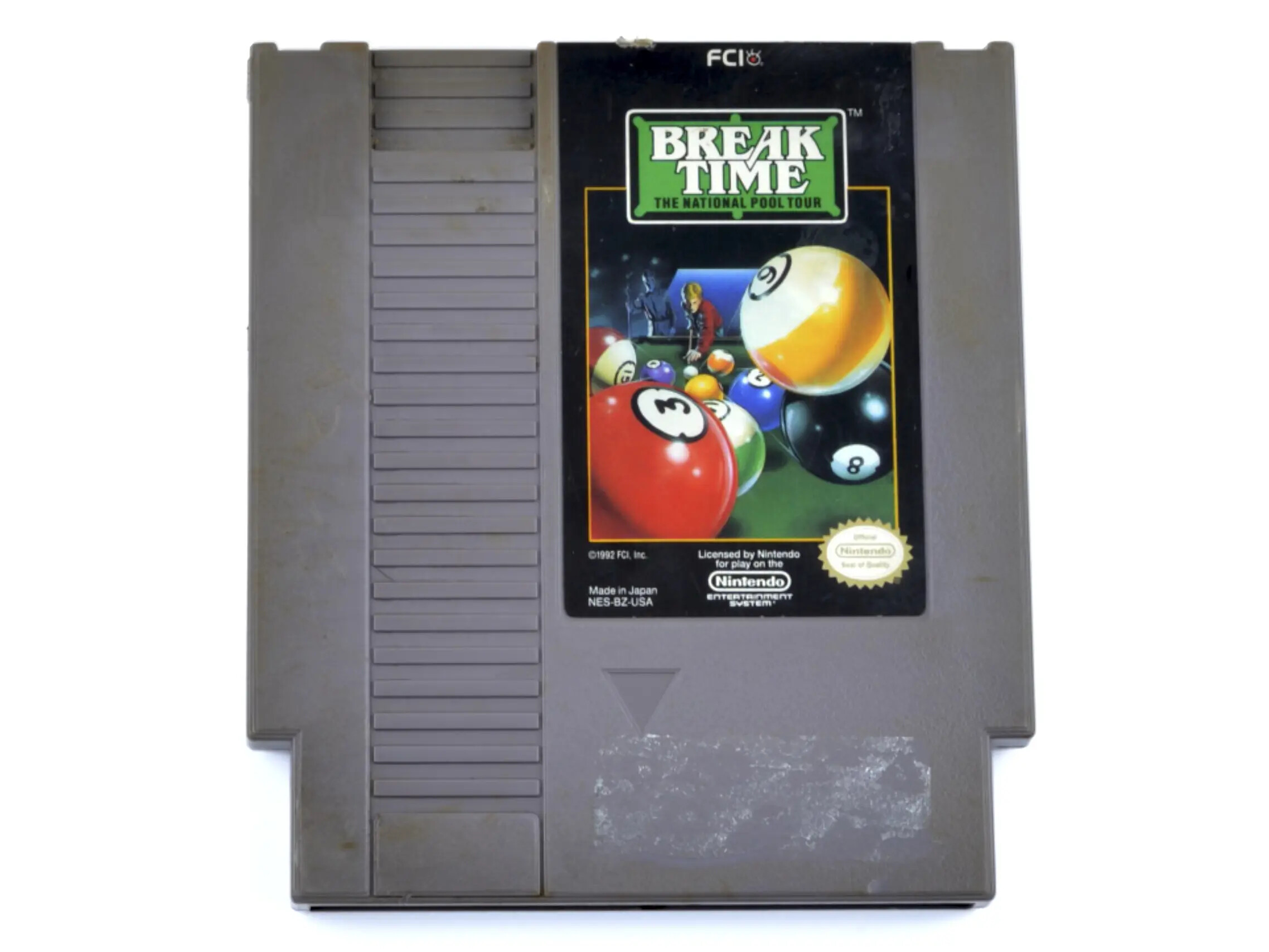 Break Time: The National Pool Tour (NTSC) - Nintendo NES Games