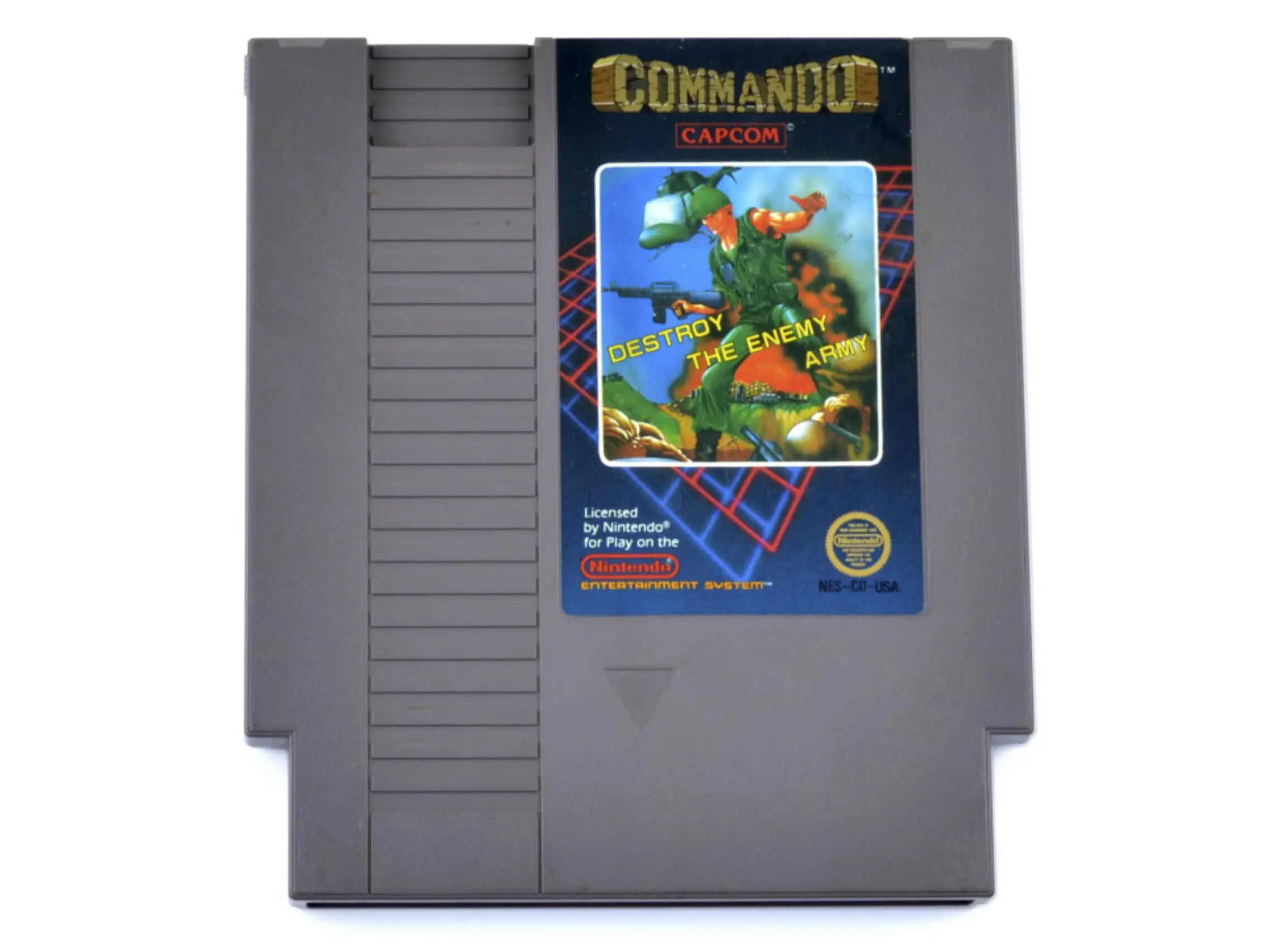 Commando (NTSC) (5 Screw) - Nintendo NES Games